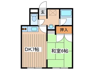 はるみマンションの物件間取画像